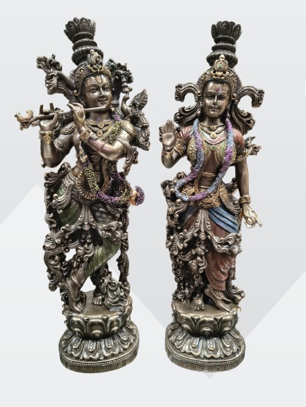Radha Krishna Separate Pair -
